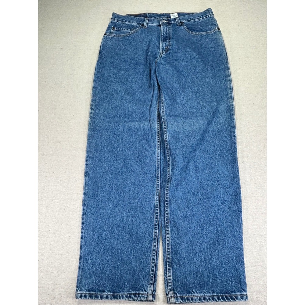 VINTAGE Levi's Men's 34 Denim‎ Jeans Relaxed Straight DEAD STOCK NEW Y2K Wide